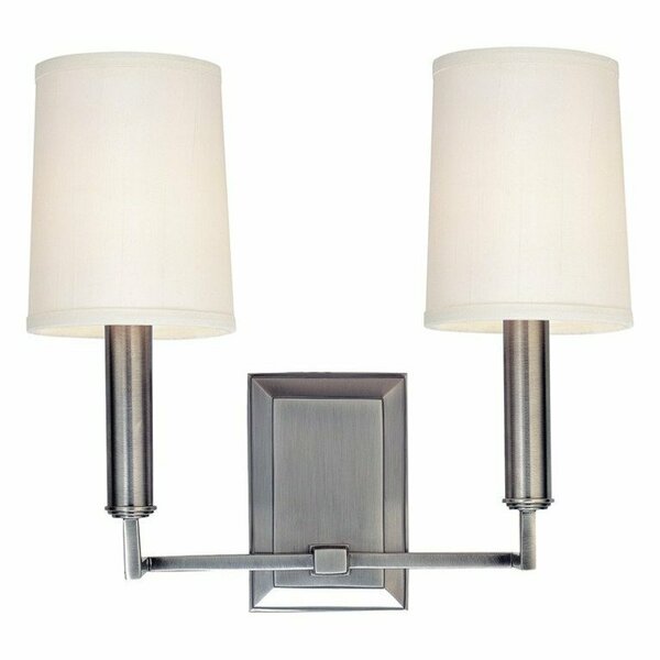 Hudson Valley Clinton 2 Light Wall Sconce 812-PN